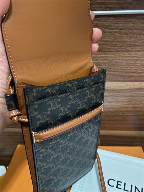 celine phone holder.